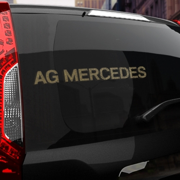 Наклейка AG Mercedes