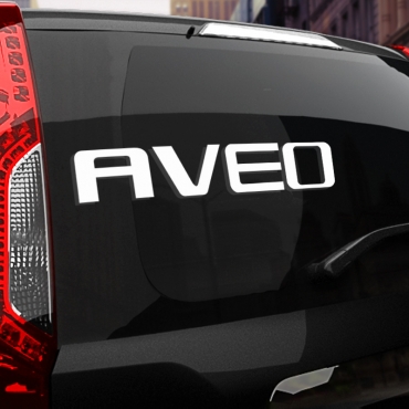 Наклейка Chevrolet AVEO