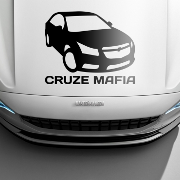 Наклейка CHEVROLET CRUZE МАФИЯ