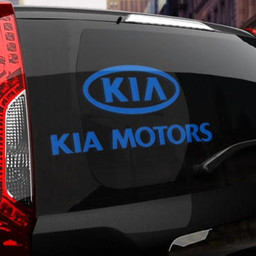 Наклейка эмблема KIA MOTORS