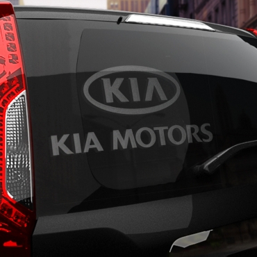 Наклейка эмблема KIA MOTORS