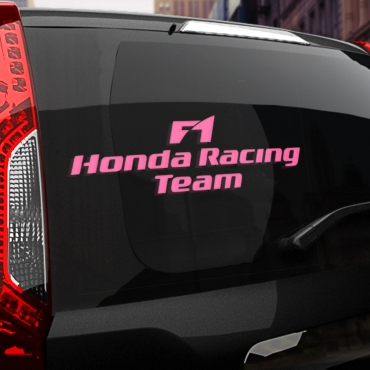 Наклейка F1 Honda Racing Team