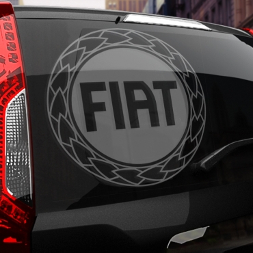 Наклейка Fiat logo