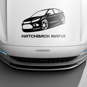 Наклейка HATCHBACK МАФИЯ (FORD FOCUS)