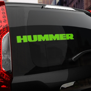 Наклейка Hummer logo