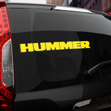 Наклейка Hummer logo