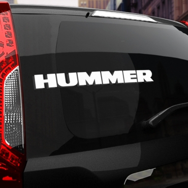 Наклейка Hummer logo