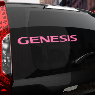 Наклейка Hyundai Genesis
