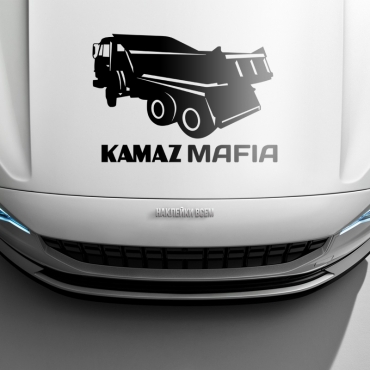 Наклейка KAMAZ МАФИЯ