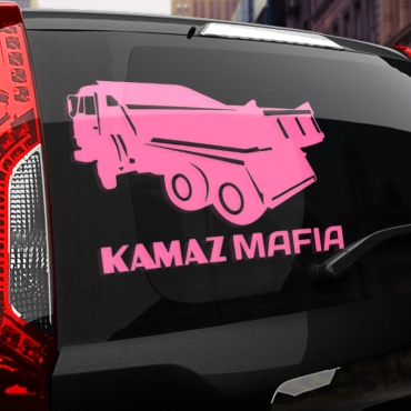 Наклейка KAMAZ МАФИЯ