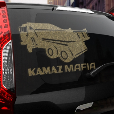 Наклейка KAMAZ МАФИЯ