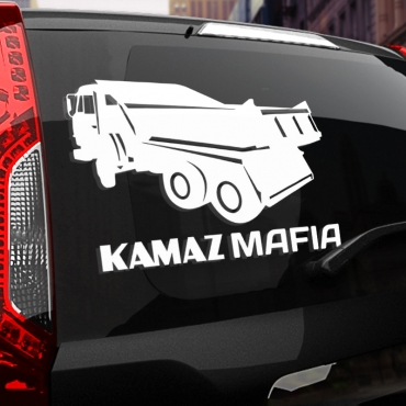 Наклейка KAMAZ МАФИЯ