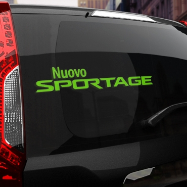 Наклейка KIA NUOVO Sportage