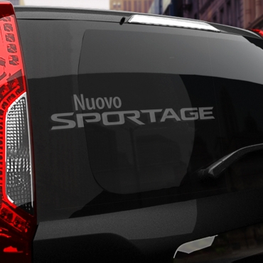 Наклейка KIA NUOVO Sportage