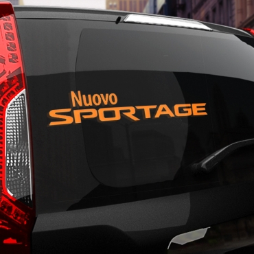 Наклейка KIA NUOVO Sportage