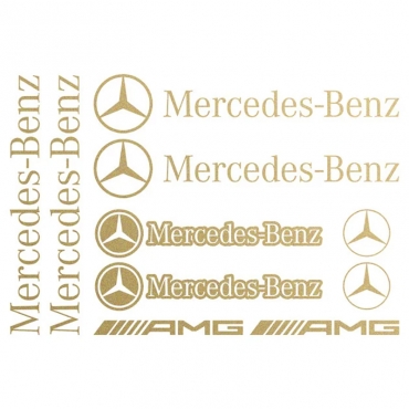 Наклейка Mercedes-Benz набор