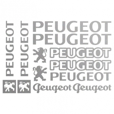 Наклейка Peugeot набор