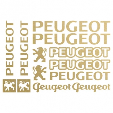 Наклейка Peugeot набор