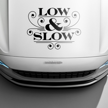 Наклейка Low&Slow