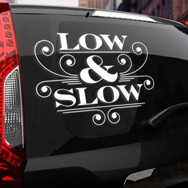 Наклейка Low&Slow