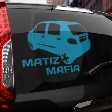 Наклейка MATIZ МАФИЯ