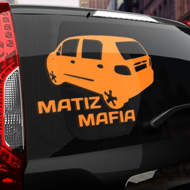 Наклейка MATIZ МАФИЯ