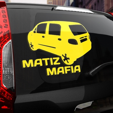 Наклейка MATIZ МАФИЯ