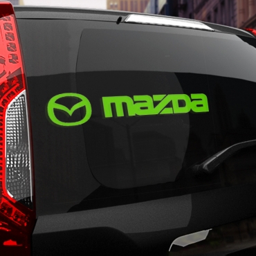 Наклейка Mazda