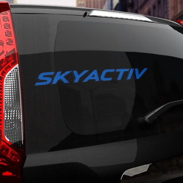 Наклейка MAZDA Skyactiv