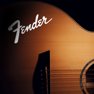 Наклейка Fender на гитару