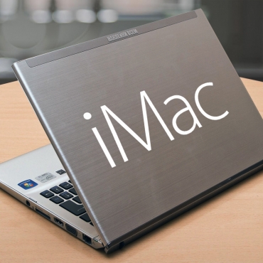 Наклейка на ноутбук iMac