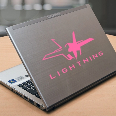 Наклейка на ноутбук msi lightning