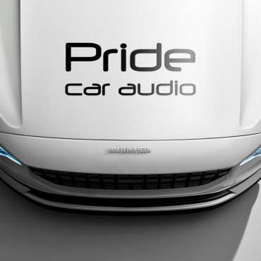 Наклейка PRIDE car audio