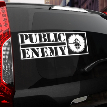 Наклейка Public Enemy