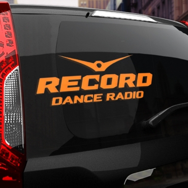 Наклейка Radio RECORD