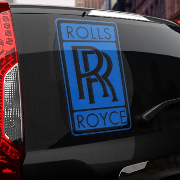 Наклейка Rolls Royce logo