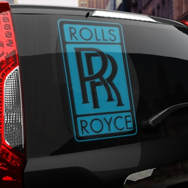 Наклейка Rolls Royce logo