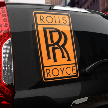 Наклейка Rolls Royce logo