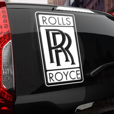 Наклейка Rolls Royce logo