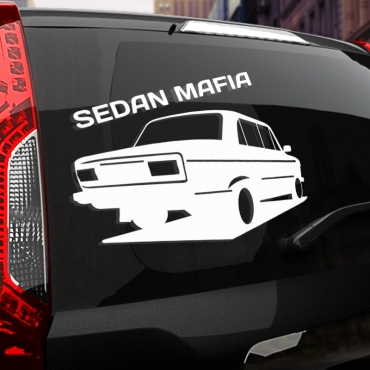 Наклейка SEDAN МАФИЯ (2106)