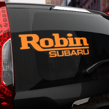 Наклейка Subaru Robin