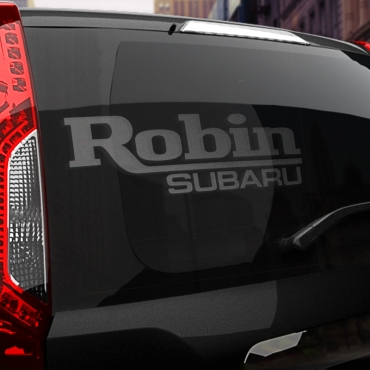 Наклейка Subaru Robin