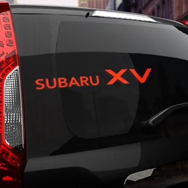 Наклейка Subaru XV