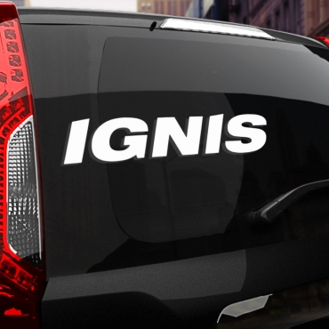 Наклейка Suzuki IGNIS