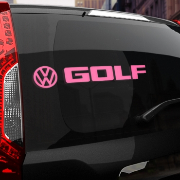 Наклейка Volkswagen Golf