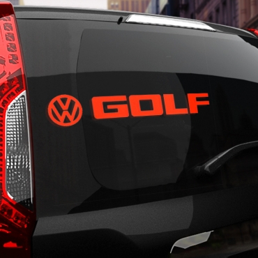 Наклейка Volkswagen Golf