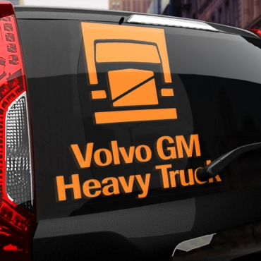 Наклейка VOLVO GM Heavy Truck