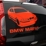 Наклейка BMW МАФИЯ