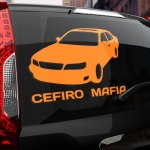 Наклейка CEFIRO МАФИЯ