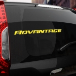 Наклейка Chevrolet Advantage